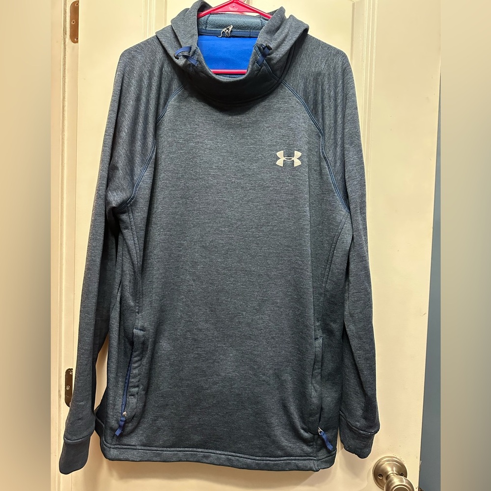 Under Armour Dark Gray Pullover with Logo